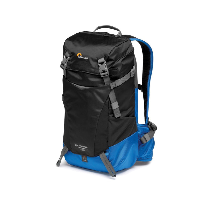 Load image into Gallery viewer, Lowepro Photosport Pack 15L Blue: Lightweight and Versatile Camera Backpack for Outdoor Adventures
