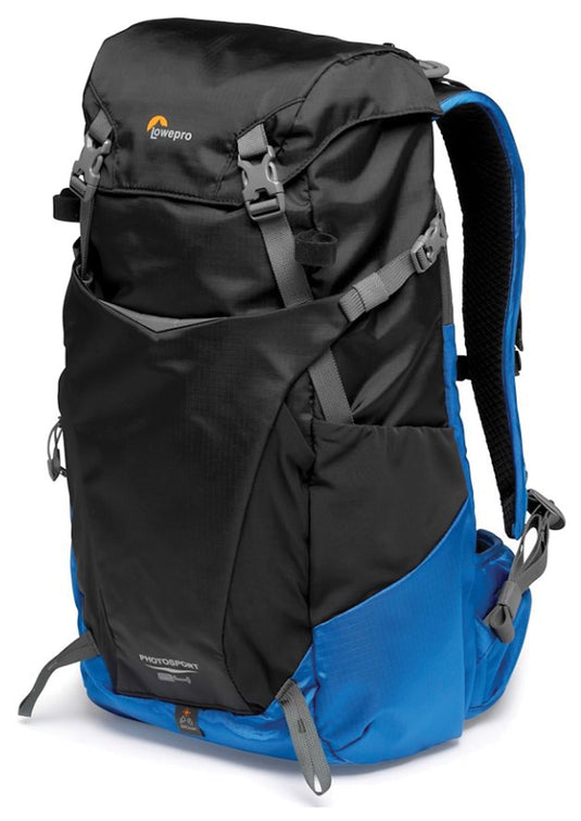 Lowepro Photosport Pack 24L Blue: Lightweight and Versatile Camera Backpack for Outdoor Adventures