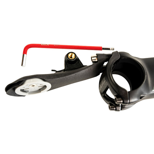 Silca Chisela Ti Computer Bike Mount, Stem mount, Titanium, Black, Wide (23-40mm)