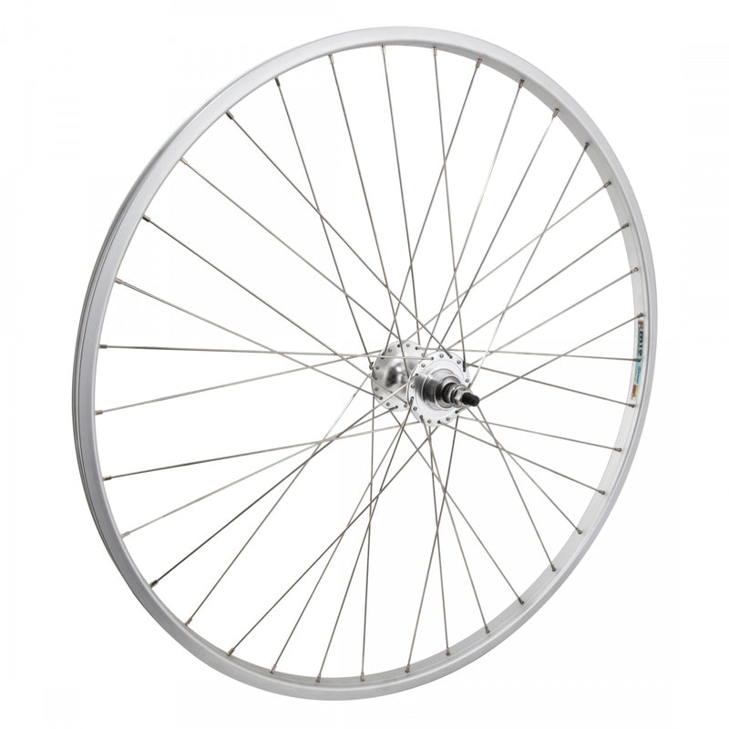 Load image into Gallery viewer, Wheel-Master-27inch-Alloy-Fixed-Gear-Freewheel-Rear-Wheel-27-in-Clincher_RRWH1004
