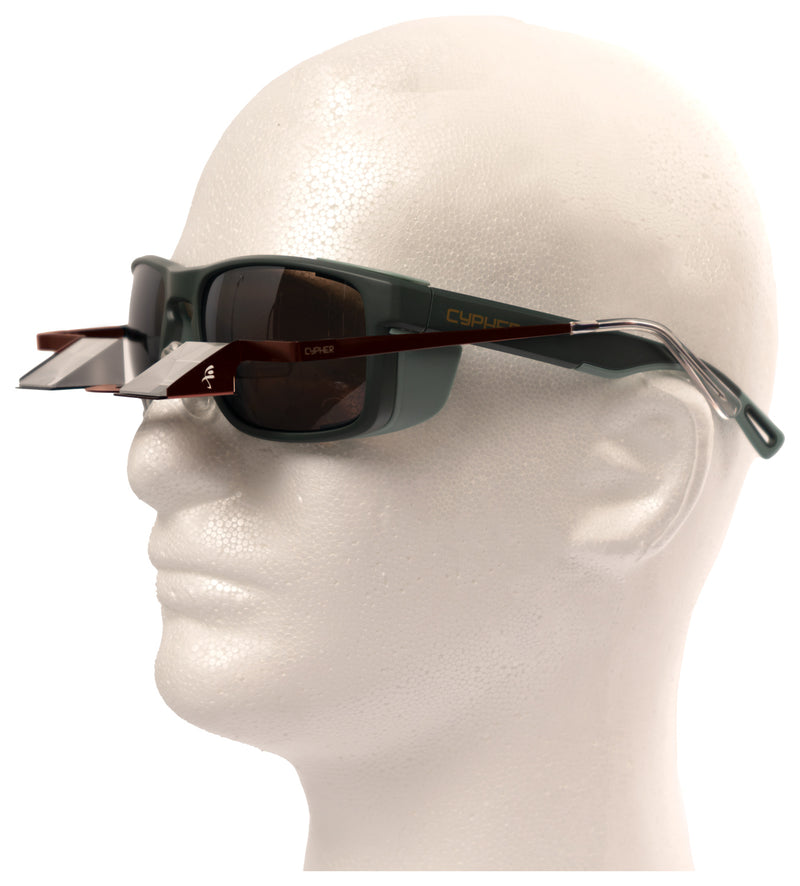Load image into Gallery viewer, Cypher Cypher Steel Fram Belay Glasses Cypher Steel Frame - Red
