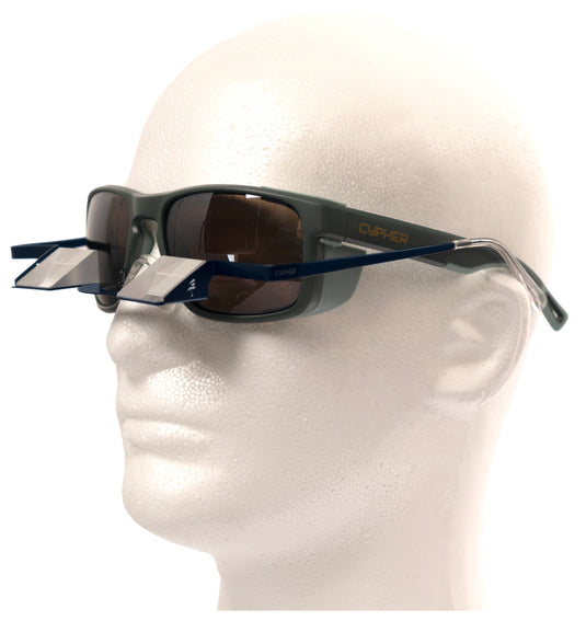 Enhance Your Climbing Experience with Cypher Steel Fram Belay Glasses in Sapphire