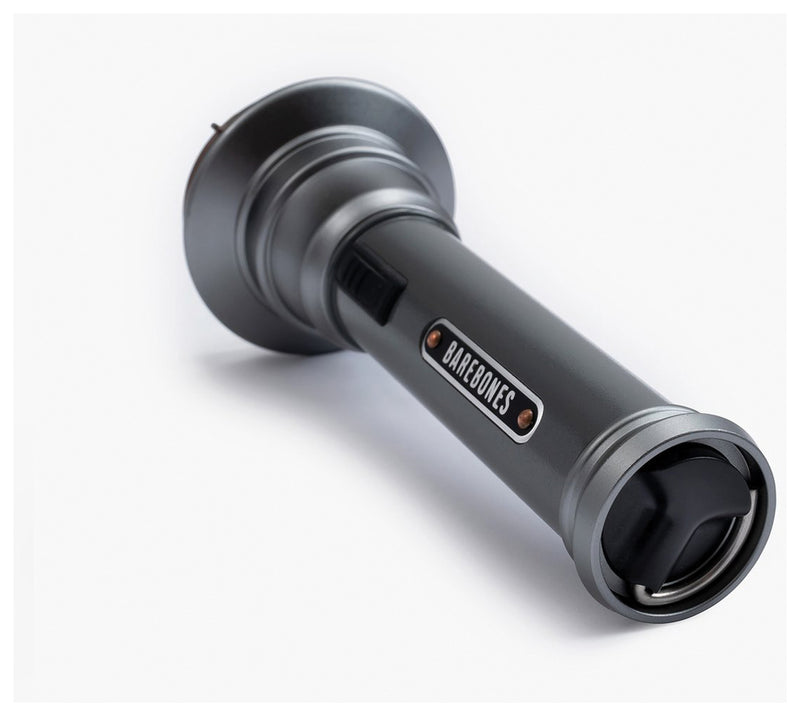 Load image into Gallery viewer, Barebones Vintage Flashlight Gunmetal
