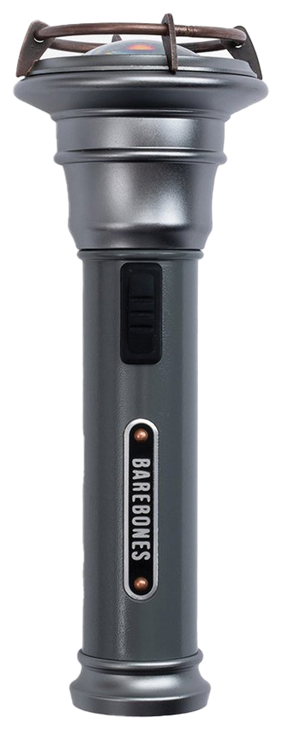 Load image into Gallery viewer, Barebones Vintage Flashlight Gunmetal
