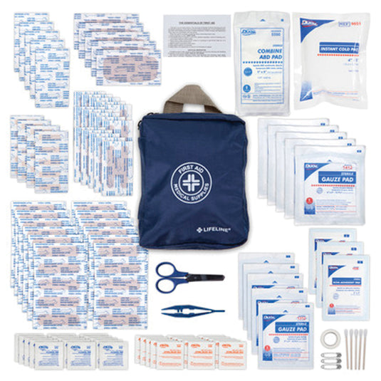 Stay Prepared with the Lifeline Essential First Aid Kit - 200 Pc for All Your Emergency Needs