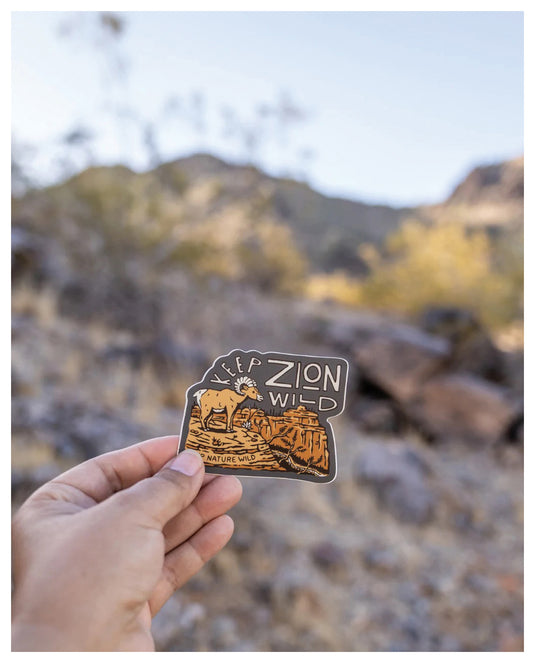 Keep Nature Wild Keep Zion Wild