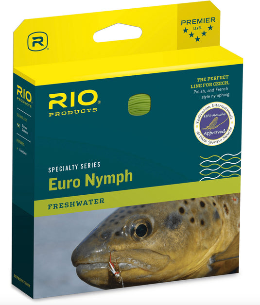 Rio Products Fips Euro Nymph Line - High Performance Euro Nymphing Line