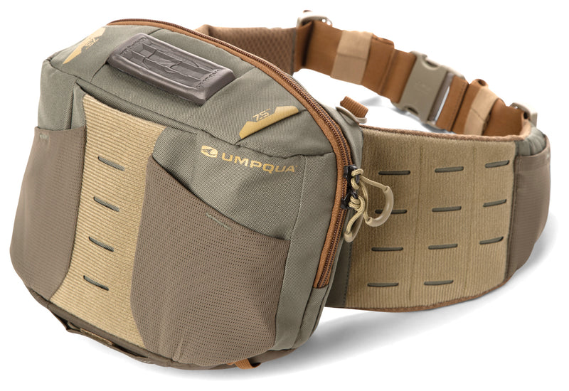 Load image into Gallery viewer, Umpqua Zs2 Ledges 500 Waist Pack - Olive Green Waist Pack for Anglers
