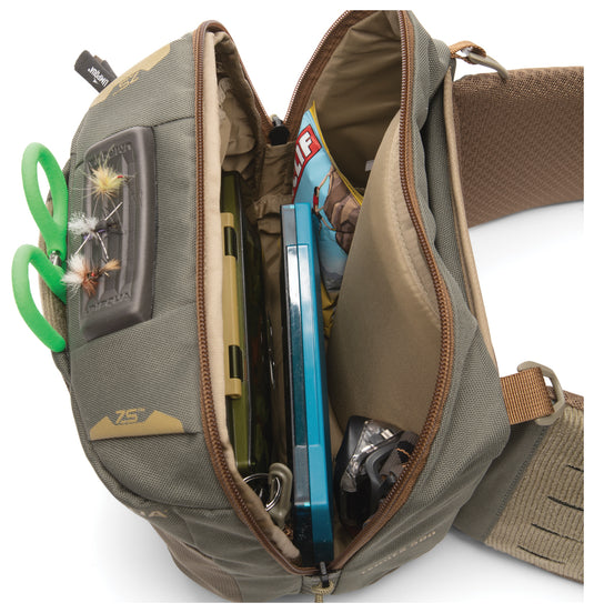 Umpqua Zs2 Ledges 500 Waist Pack - Olive Green Waist Pack for Anglers