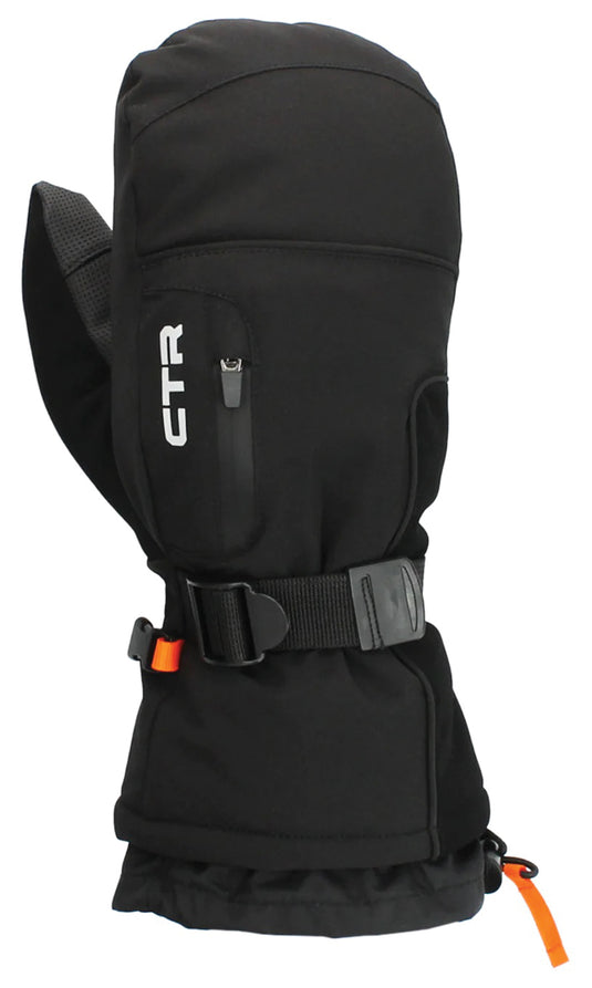 CTR Max Ski Mitten in Black - Size Small/Medium