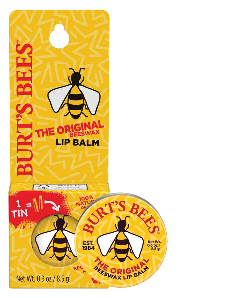 Load image into Gallery viewer, Burt's Bees Beeswax Lip Balm Tin - 0.3oz
