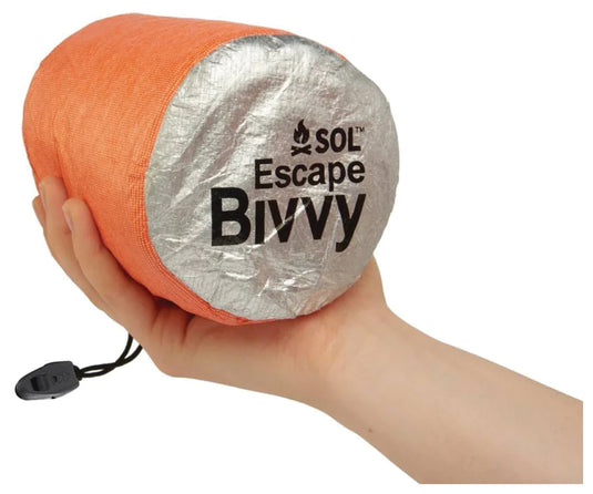 Ultimate Outdoor Shelter: Sol Escape Bivvy with Hood - Orange