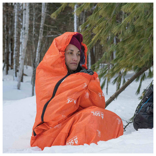 Ultimate Outdoor Shelter: Sol Escape Bivvy with Hood - Orange