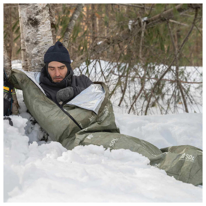 Load image into Gallery viewer, Sol Escape Bivvy with Hood - Great for Outdoor Adventures!
