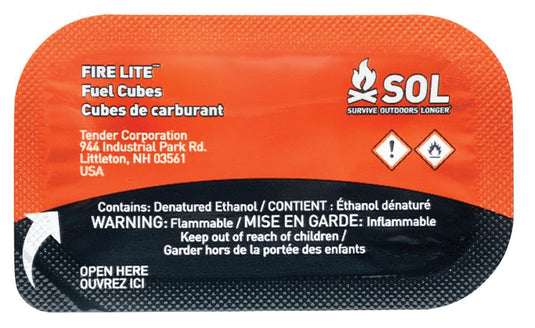 Sol Sol Fire Lite Fuel Cubes: Reliable and Efficient Fire Starting Solution