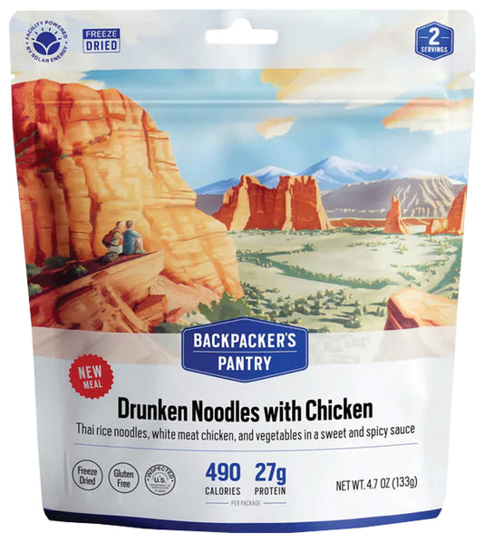 Backpackers Pantry Drunken Noodles with Chicken: Delicious and Easy Backpacking Meal
