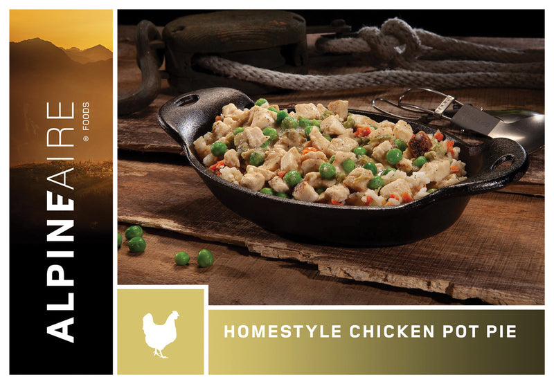 Load image into Gallery viewer, Alpine Aire Homestyle Chicken Pot Pie: A Comforting Classic Made Easy
