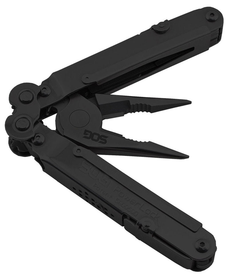 Load image into Gallery viewer, SOG PowerLock Multi-Tool with Scissors - Black

