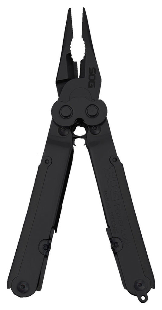 SOG PowerLock Multi-Tool with Scissors - Black