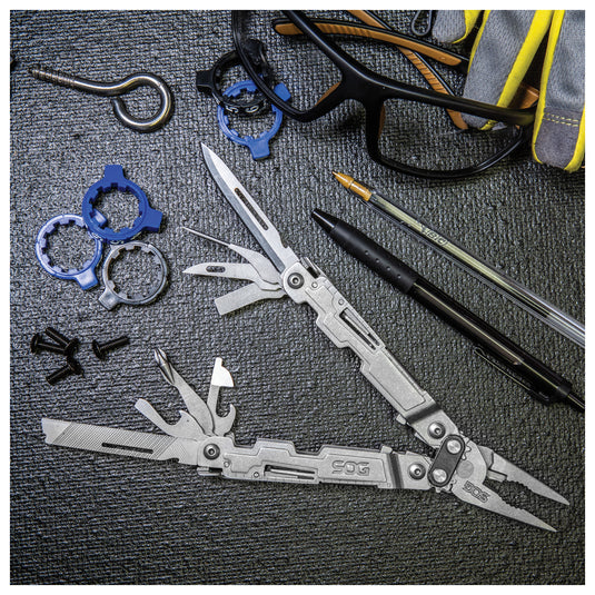 SOG PowerAccess Stone Wash - Compact and Durable Multi-Tool