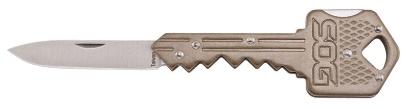 Load image into Gallery viewer, SOG Key Knife Brass - Compact and Stylish EDC Tool
