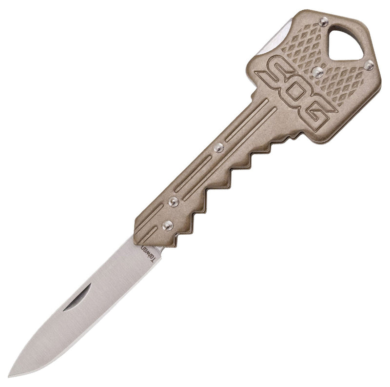 Load image into Gallery viewer, SOG Key Knife Brass - Compact and Stylish EDC Tool
