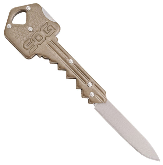 SOG Key Knife Brass - Compact and Stylish EDC Tool