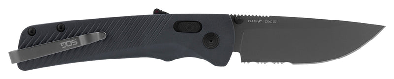 Load image into Gallery viewer, SOG Flash Urban Grey Ser - Box: Sleek and Reliable Everyday Carry Knife
