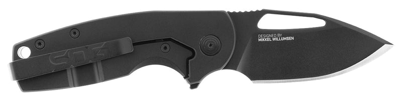 Load image into Gallery viewer, SOG Stout Black Folding Knife - Boxed Set
