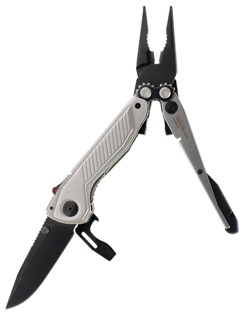 Load image into Gallery viewer, SOG Flash MT Silver/Black - Box: Sleek and Reliable Everyday Carry Knife
