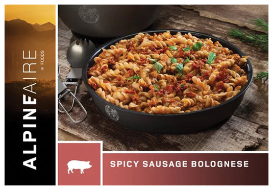 Alpine Aire Spicy Sausage Bolognese: A Flavorful Adventure in Every Bite!