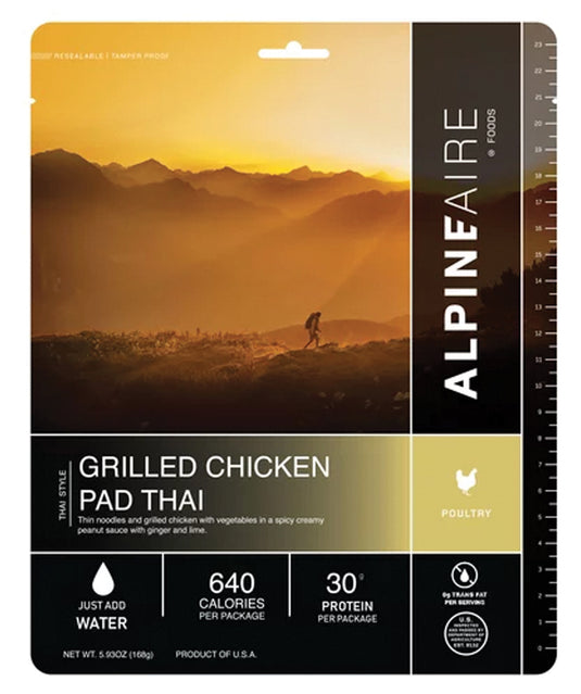 Alpine Aire Grilled Chicken Pad Thai: A Delicious and Nutritious Adventure in Every Bite!