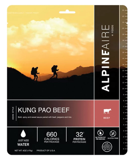 Alpine Aire Kung Pao Beef: A Spicy and Savory Adventure!