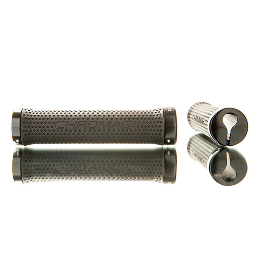 Chromag-Basis-Grips-Lock-On-Grip-142mm-Bicycle-Grips