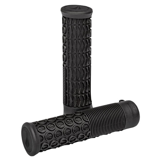 SDG Thrice 31 Lock On Grips - Black Circular Dampers Dual Density Design