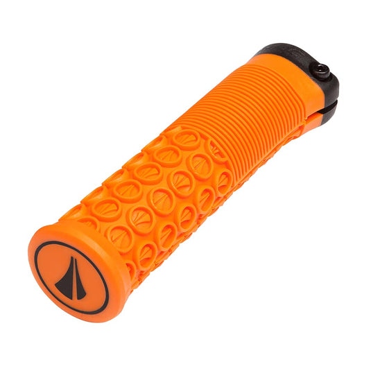 SDG Components Thrice 33 Grips, 136mm, Orange, Pair