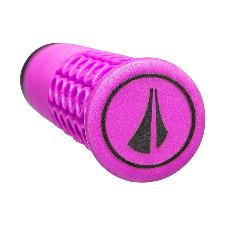 Load image into Gallery viewer, SDG Thrice 33 Lock On Grips - Purple Single Locking Clamp, Dual Density Design
