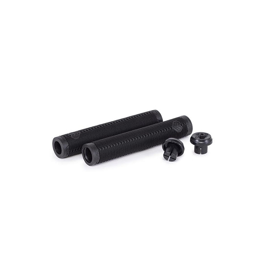 Eclat Shogun Grips - Black Increased Length And Deeper Rib Profile