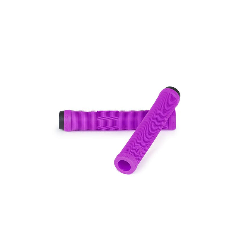 Load image into Gallery viewer, Eclat ODI Pulsar Soft Rubber Flangeless Grips Purple 170mm Length 27mm Diameter
