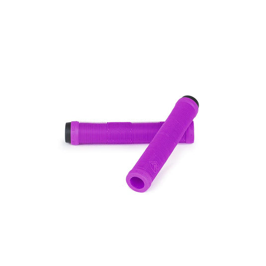 Eclat ODI Pulsar Soft Rubber Flangeless Grips Purple 170mm Length 27mm Diameter