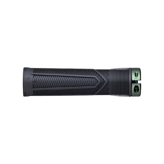 Race Face Chester Lock-On Grips, 31mm, Black/Forest Green