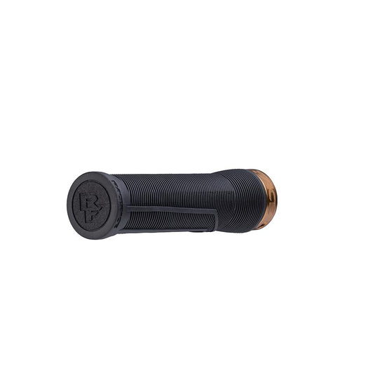 RaceFace Chester Grips - Lock-On, Black/Kashmoney Gold, 34mm