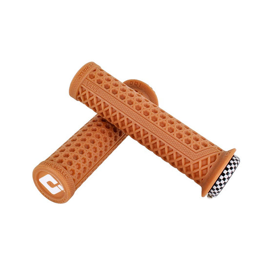 ODI Vans V2.1 MTB LockOn Grips Single Lock On Gum w/ Checker Clamp 130mm