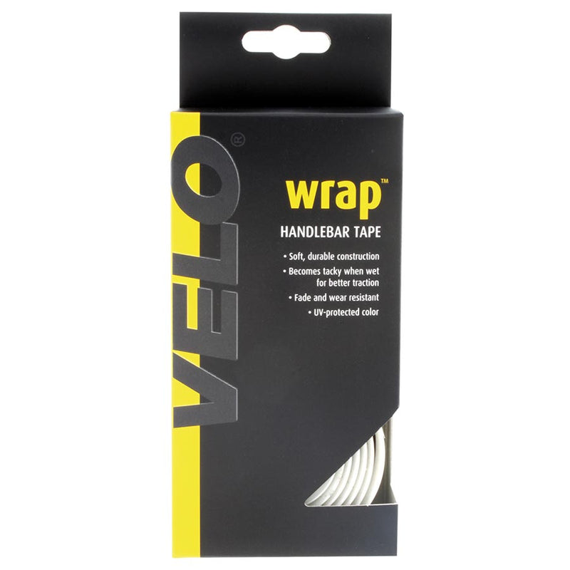 Load image into Gallery viewer, Velo Wrap Cork Handlebar Tape, White
