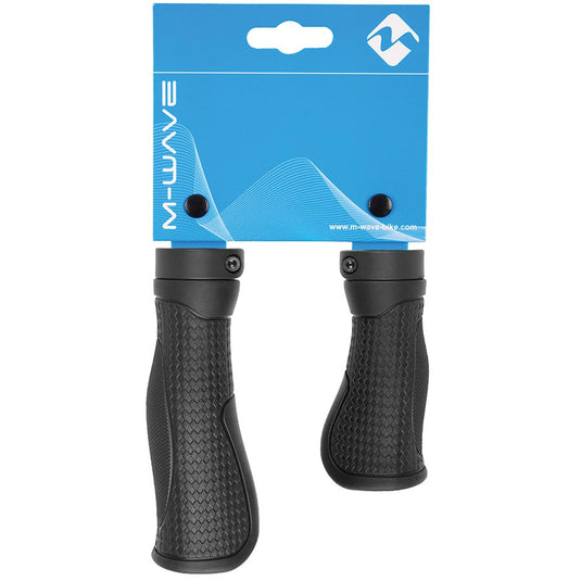 M-Wave Cloud Base 2 Fix Grips, 133mm/98mm, Black