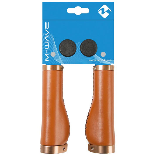 M-Wave Cloud Buff Fix Grips 138mm, Brown