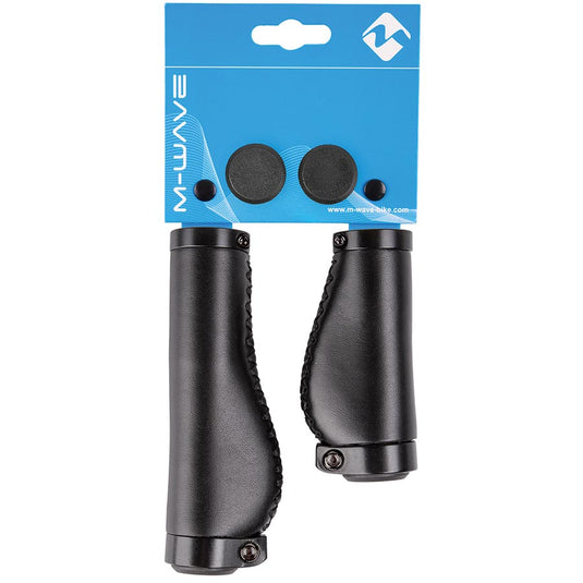 M-Wave Cloud Buff Fix Grips 138mm/99mm, Black