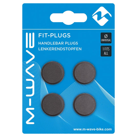 M-Wave Fit-Plugs Bar End Plugs, Set of 4