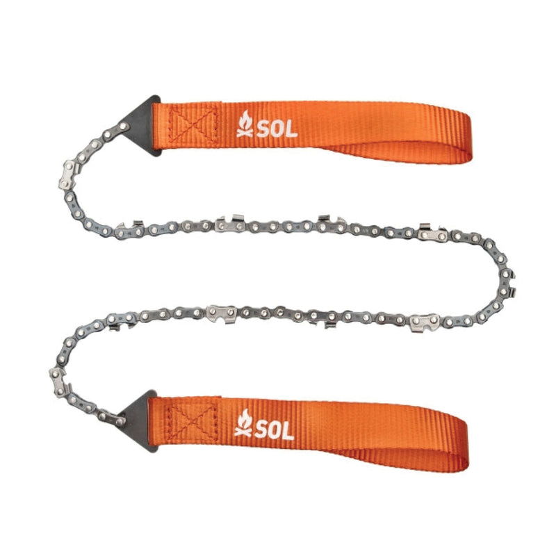 Load image into Gallery viewer, Sol Sol Pocket Chain Saw with Pouch - Compact and Portable Survival Tool
