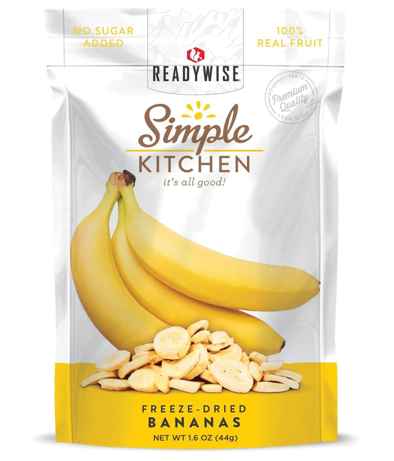 Load image into Gallery viewer, Readywise Simple Kitchen Banana Fruit Snacks - Delicious and Nutritious Snacking Option
